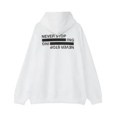 The North Face Never Stop ING Hoodie "White"