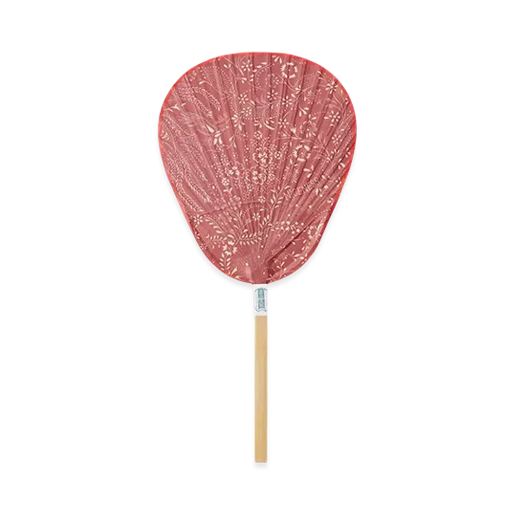 NICENESS Jagatara NN Uchiwa Fan "Red"