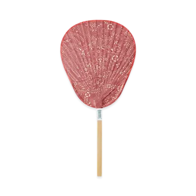 NICENESS Jagatara NN Uchiwa Fan "Red"
