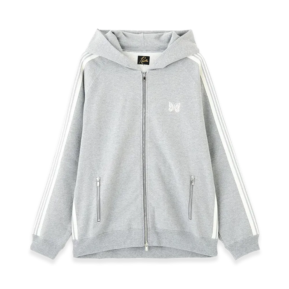 NEEDLES x LHP Zip Track Hoody - Cotton Jersey "Gray"