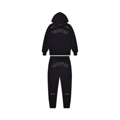 TRAPSTAR It's a Secret Tracksuit "Black/Pink"