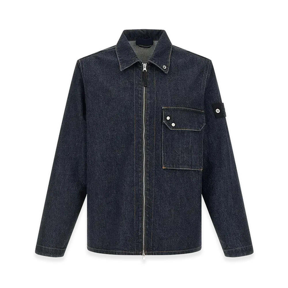 Stone Island 1200002 Denim Shirt "Blue"