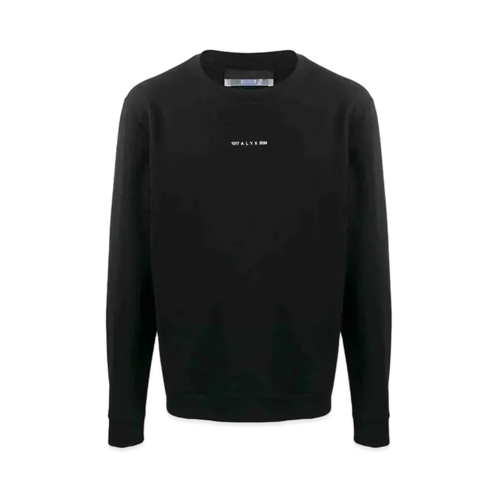 1017 ALYX 9SM Logo Print Sweatshirt "Black"