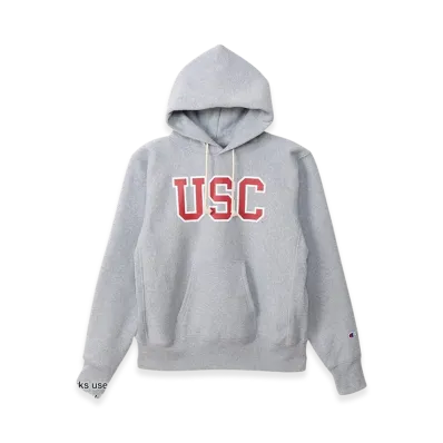 Champion Reverse Weave Hooded Sweatshirt 24FW "Oxford Gray"