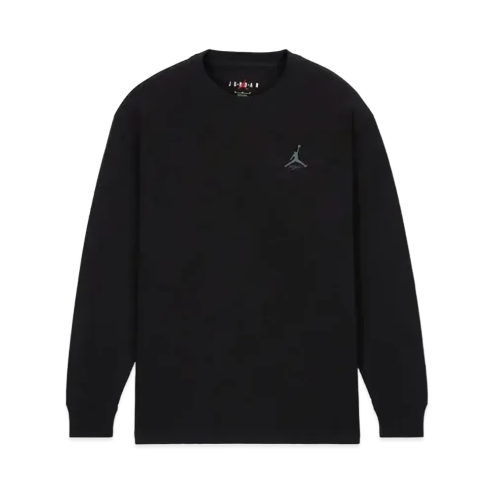 Jordan Heritage Long Sleeve Tee "Black"