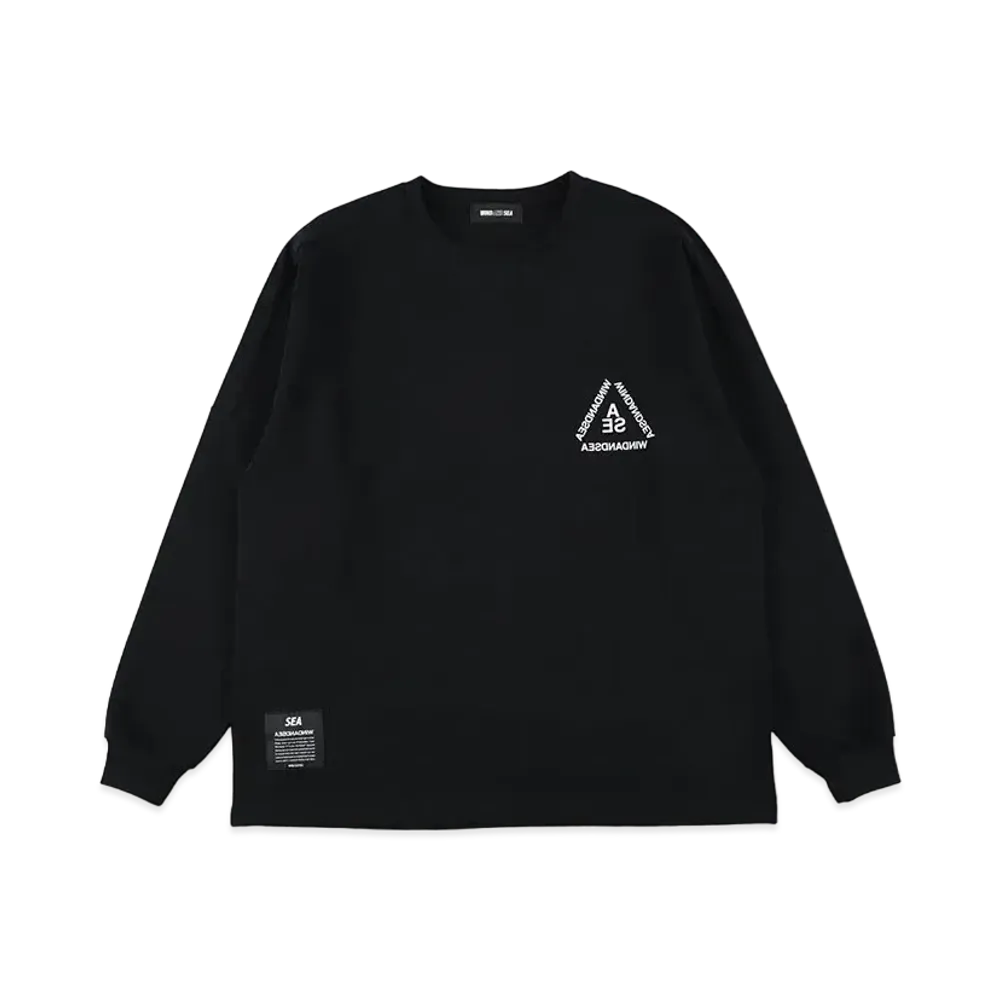 WIND AND SEA W Dimension L/S Tee "Black"