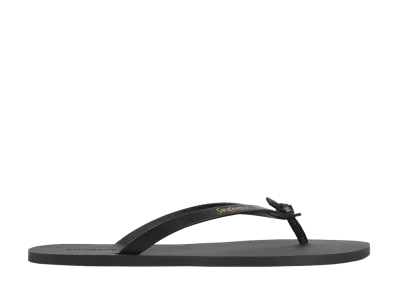 Saint Laurent Pool Flip-Flops "Black"