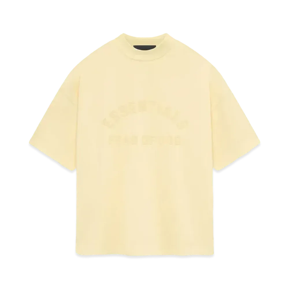 FEAR OF GOD ESSENTIALS Heavy Jersey SS Tee "Garden Yellow"