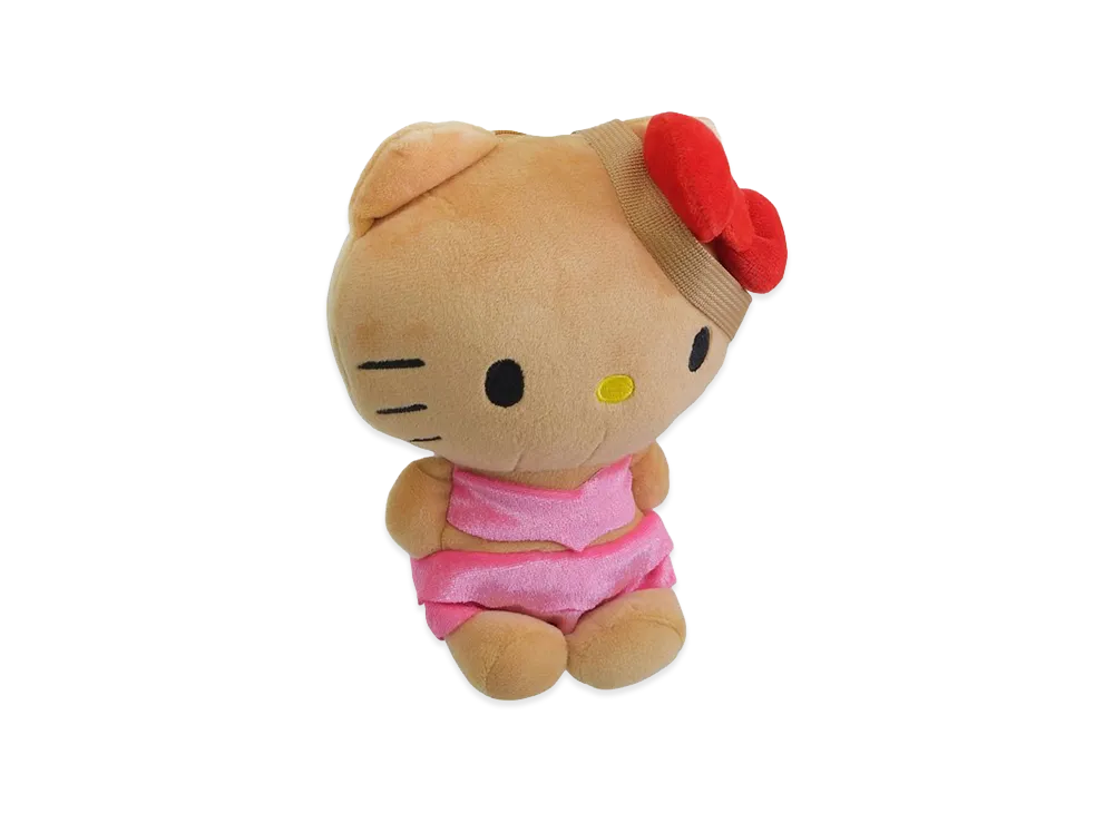 Sanrio Women's Suntan Mascot Shoulder Bag Hello Kitty "Pink"