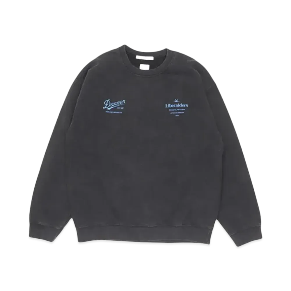 Liberaiders x Danner Crewneck "Black"