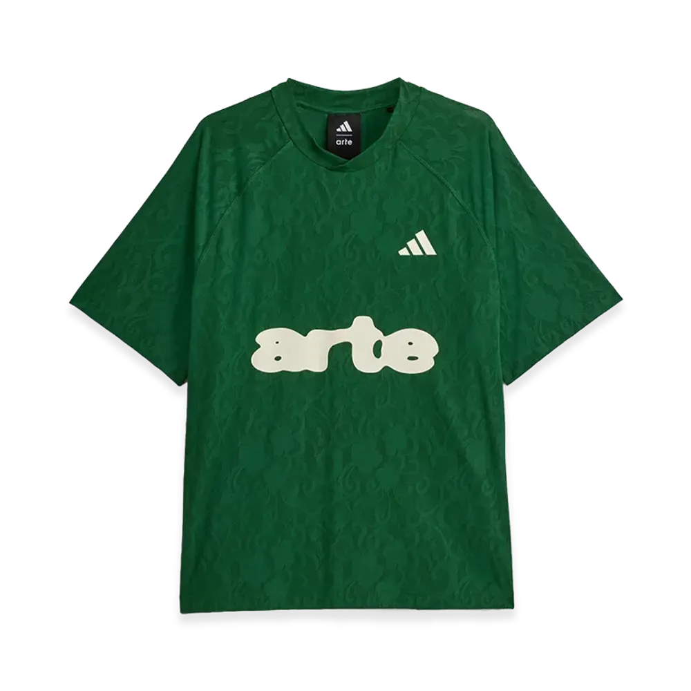 adidas x Arte Antwerp Engineered Lace Soccer Shorts "Amazon Green/Off White"
