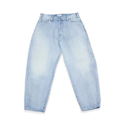 ALOUND Ventilation Bleach Denim Pants "Indigo"