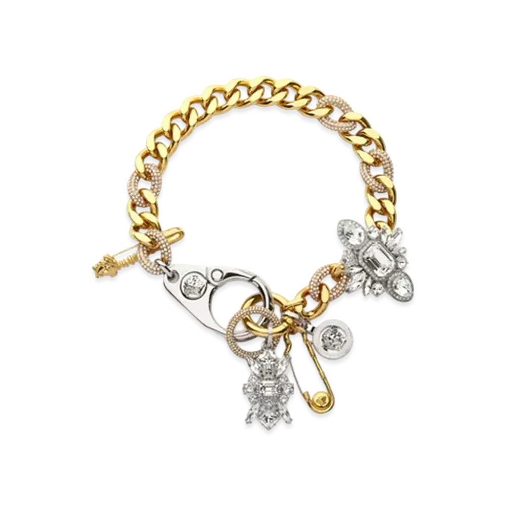 Versace Clash Necklace "Silver/Gold"