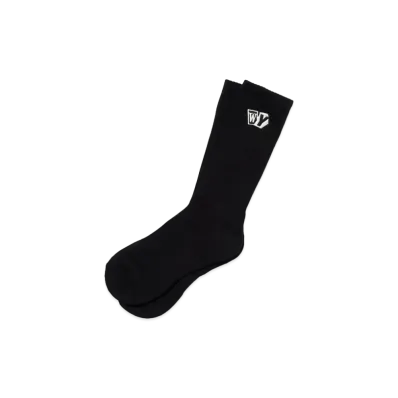 Wasted Youth Pile Socks "Black" / VERDY