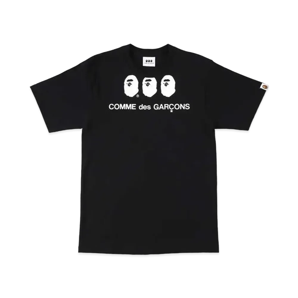 A BATHING APE CDG OSAKA TEE #1 "Black"
