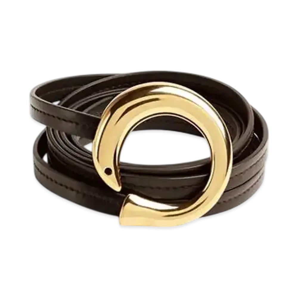 Bottega Veneta Sardine Belt "Fondente"