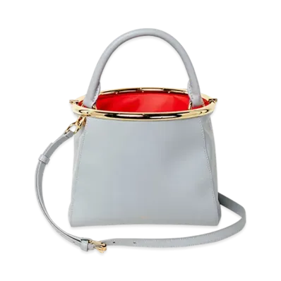 sacai Pursket Bag "Light Grey/Pink"