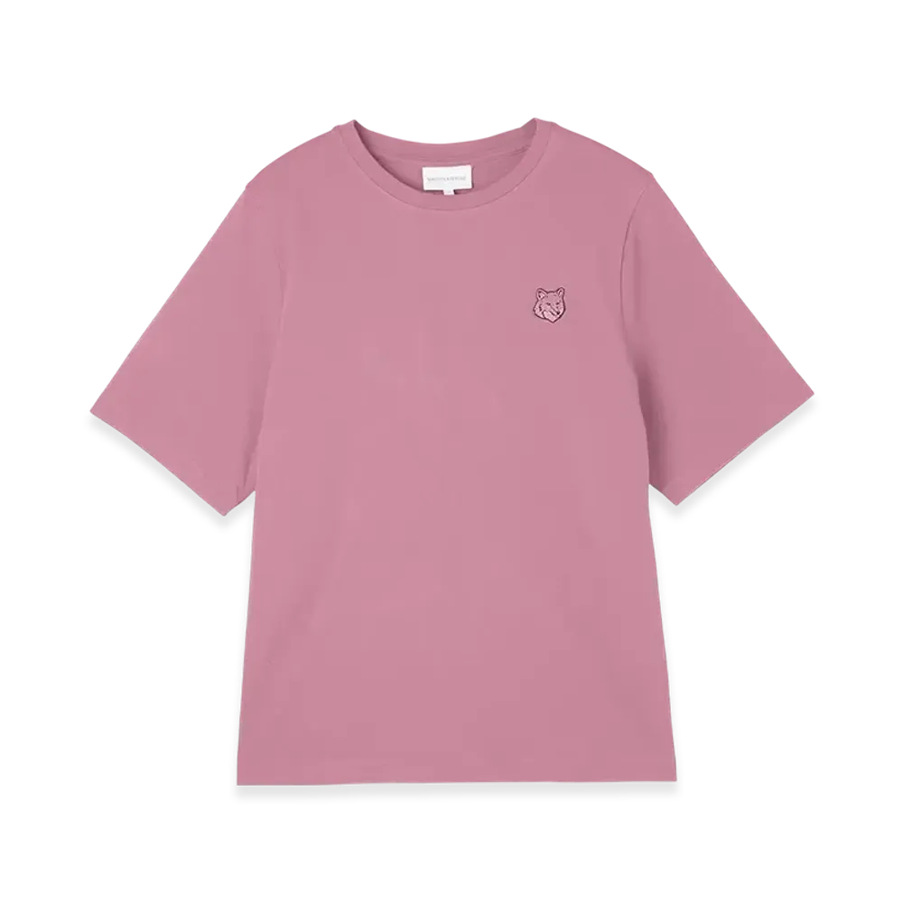 Maison Kitsune Bold Fox Head Patch Comfort T-Shirt "Rose Bud"