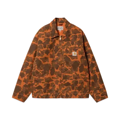 Carhartt WIP Duck Detroit Jacket "Camo Duck, Green/Turmeric"