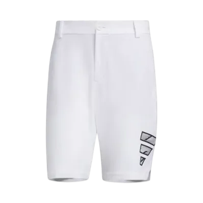adidas 10 Inch Dry Shorts "White/White"