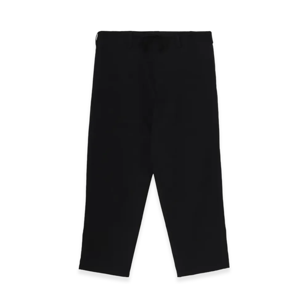 Yohji Yamamoto POUR HOMME Regulation Gabardine Standard String Pants "Black"