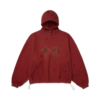 THUG CLUB Rock Hoodie "Red"