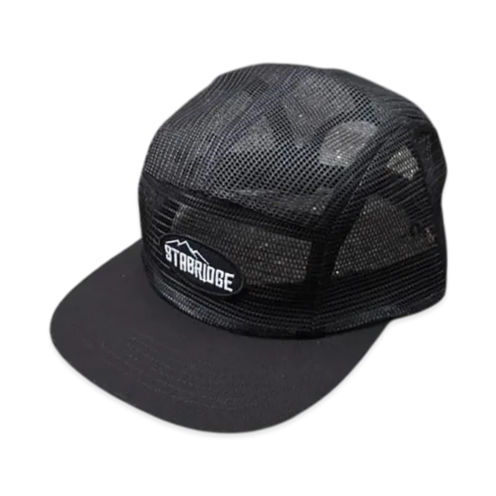 STABRIDGE Breathable 5 Panel Cap "Black"