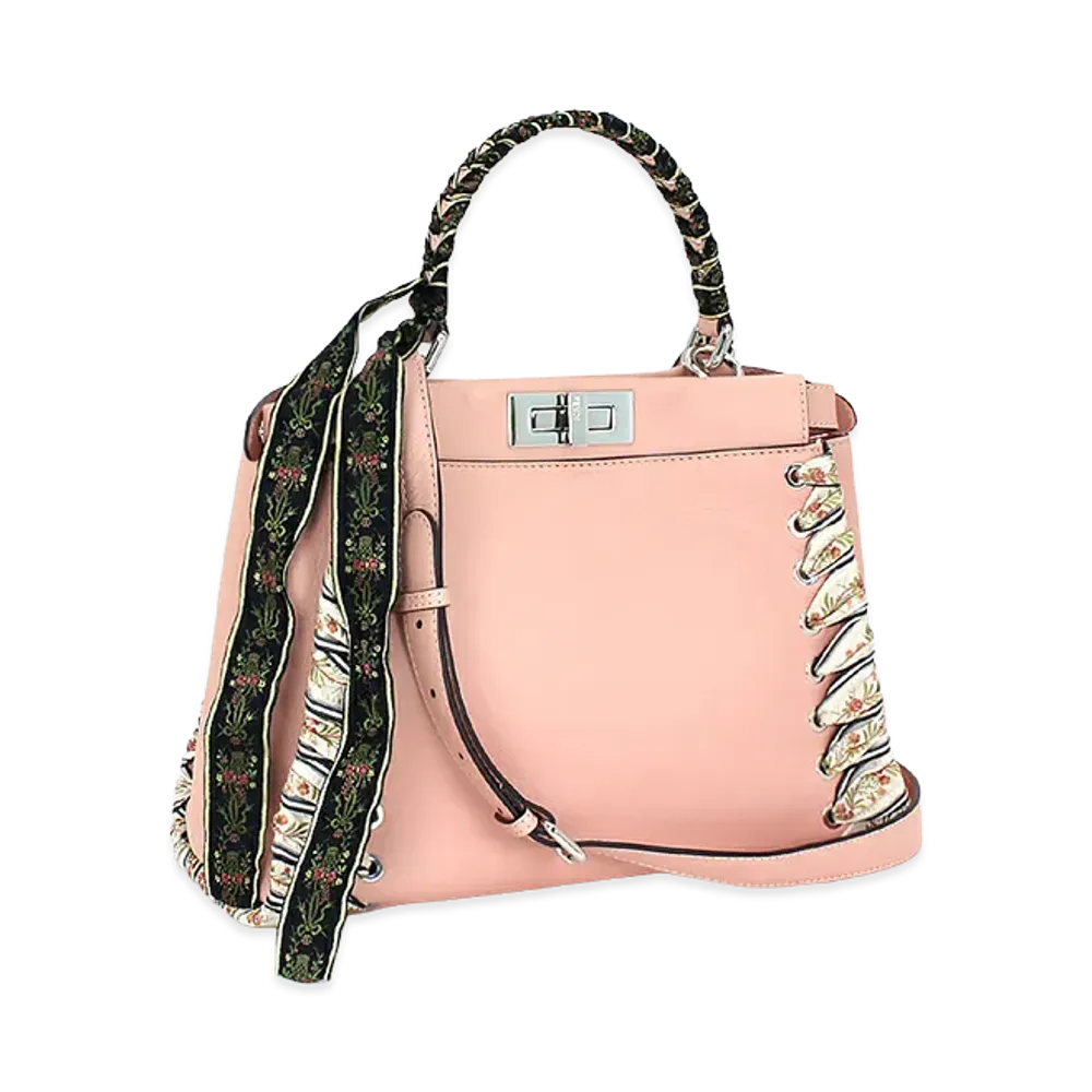 FENDI Women's Handbag (with shoulder strap) Peekaboo Medium "Baby Pink"