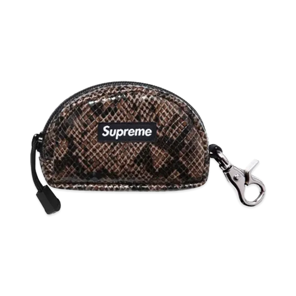 Supreme Snake Stash Pouch "Brown"