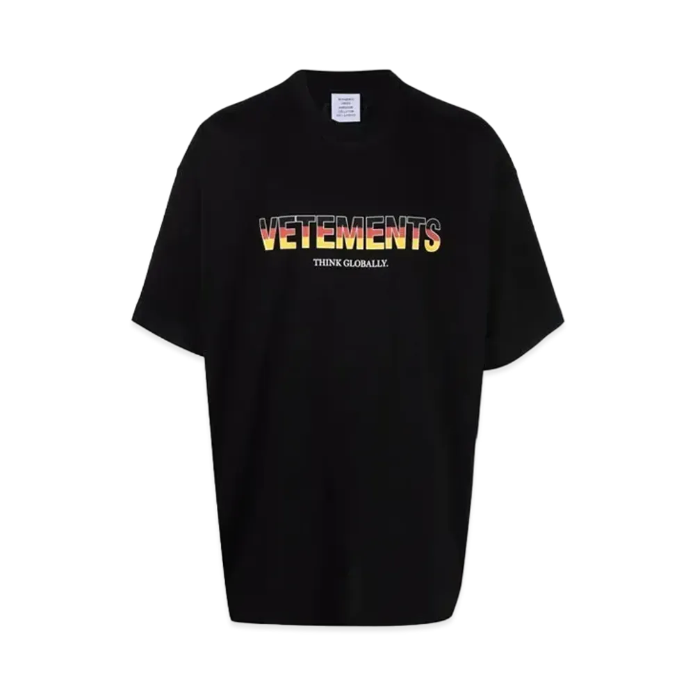 VETEMENTS Germany Logo Tee "Black"