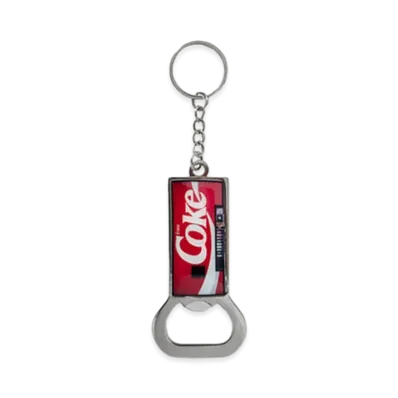 ANTI SOCIAL SOCIAL CLUB x Coca-Cola Vending Bottle Opener Keychain "Red"