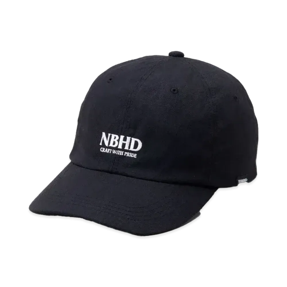 NEIGHBORHOOD Denim Dad Cap "BlackxBlack"
