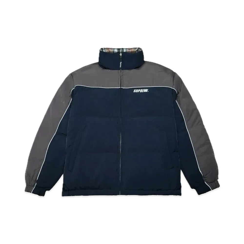 Supreme Reversible Puffer Jacket "Navy"