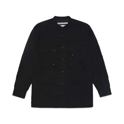 White Mountaineering MULTI POCKETS SHIRT "BLACK"