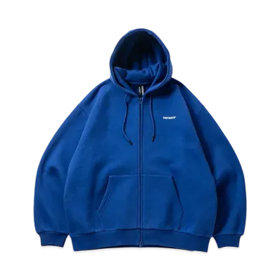 TIGHTBOOTH Logo Zip Hooded Sweat Shirt "Blue"