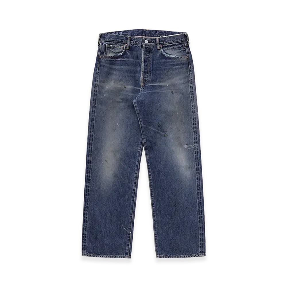 visvim Social Sculpture 01 Wide DMGD-47 "Indigo"