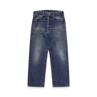 visvim Social Sculpture 01 Wide DMGD-47 "Indigo"