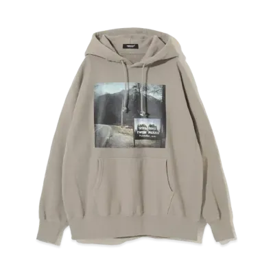 UNDERCOVER Twin Peaks Cotton Sweatshirt Hoodie "Light Green Gray"