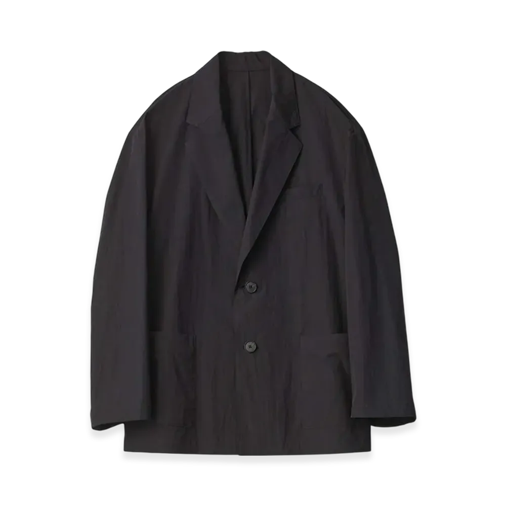 ssstein Windproof Nylon Single Breasted Jacket "Black"
