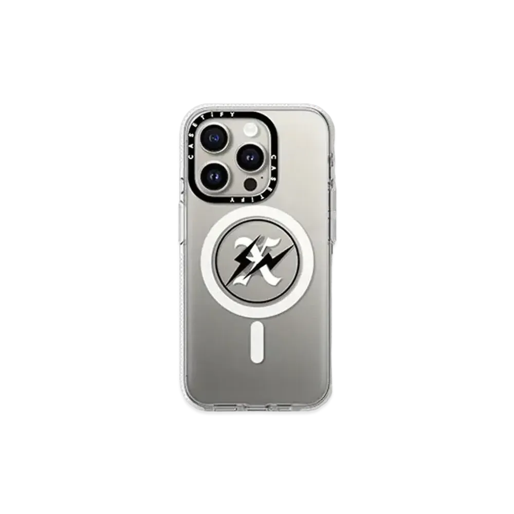 GOD SELECTION XXX x fragment design x CASETiFY 10th Logo Black
