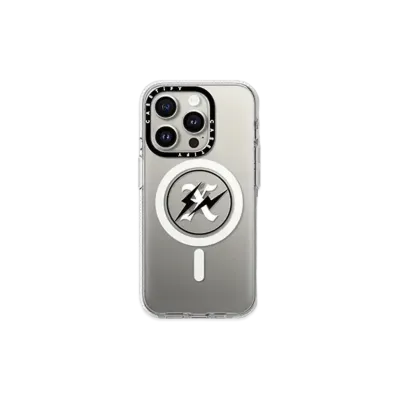 GOD SELECTION XXX x fragment design x CASETiFY 10th Logo Black Case Apple "Clear"