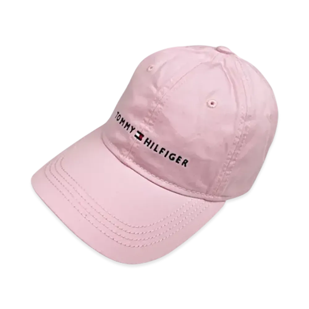 TOMMY HILFIGER Embroidery Logo Cap "Pink"