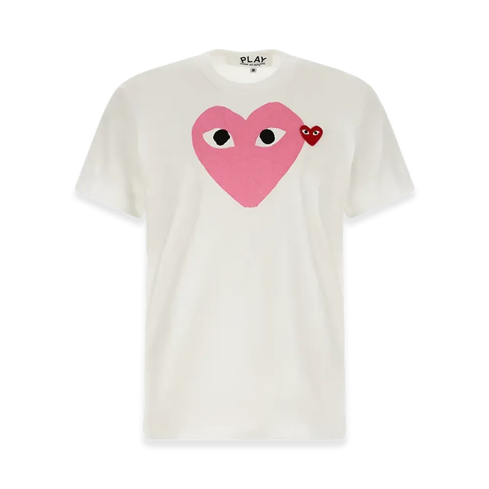 PLAY COMME des GARCONS Women's T-Shirts "Pink"