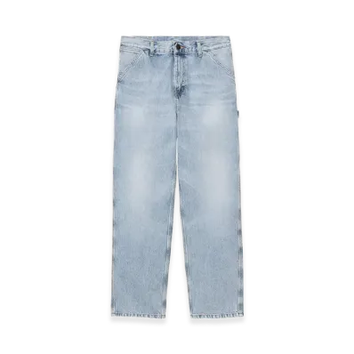 Carhartt WIP Single Knee Pant "Blue(Heavy Worn Bleached)"