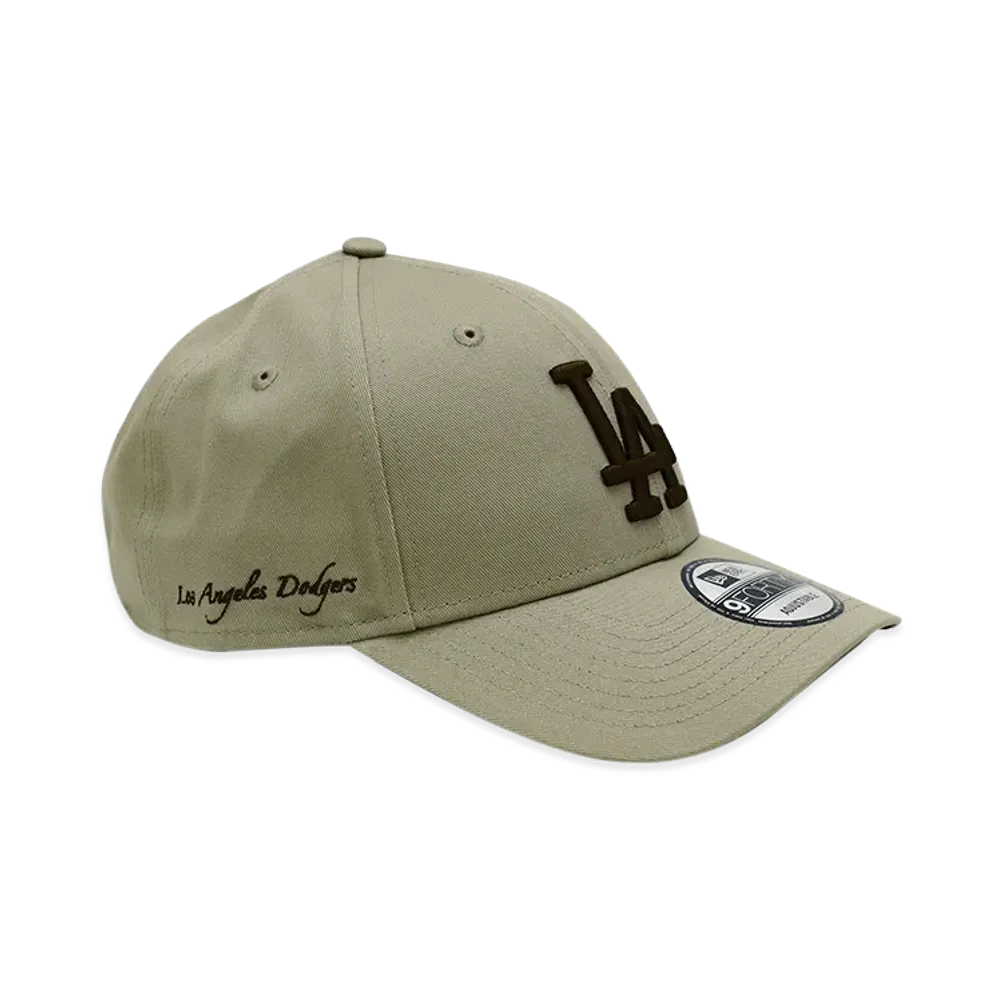 NEW ERA x THE CAP 9Forty Unwind Mocha Los Angeles Dodgers "Pebble"