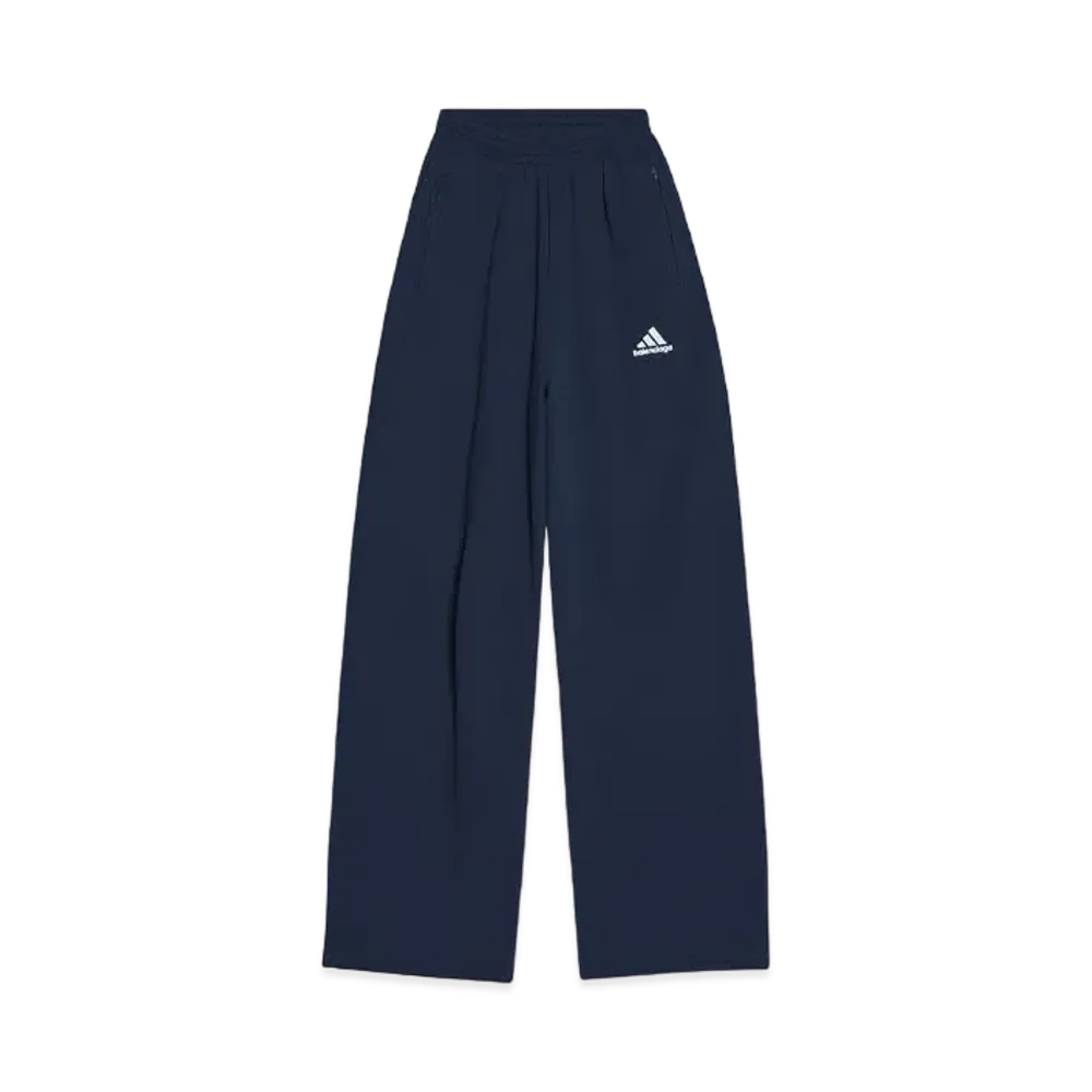 adidas BALENCIAGA Baggy Sweatpants "Navy Blue"