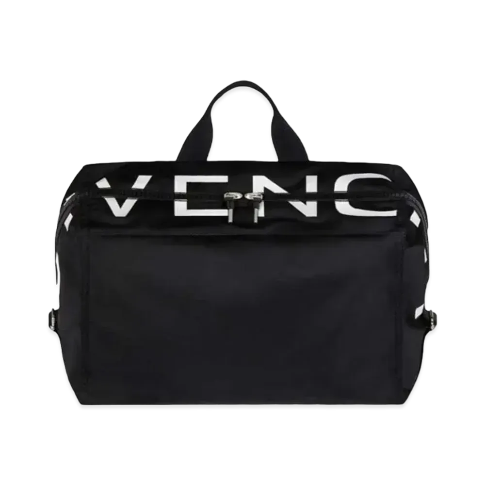 GIVENCHY Medium Pandora Bag In Nylon "Black/White"