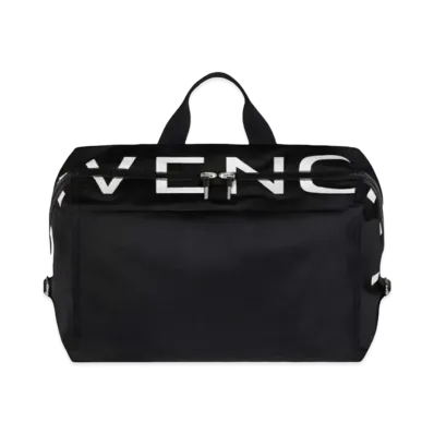 GIVENCHY Medium Pandora Bag In Nylon "Black/White"