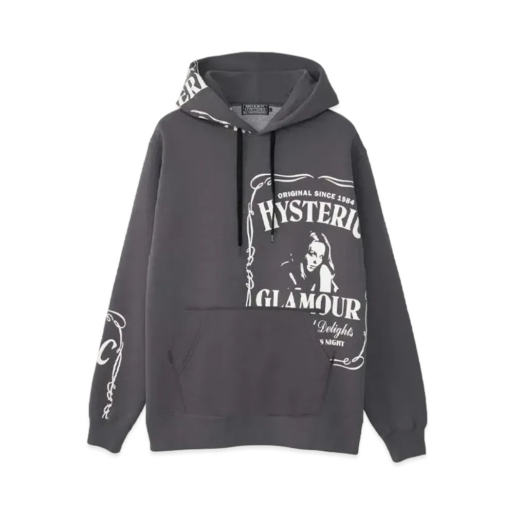 HYSTERIC GLAMOUR Hys Whisky Parka "Charcoal Gray"