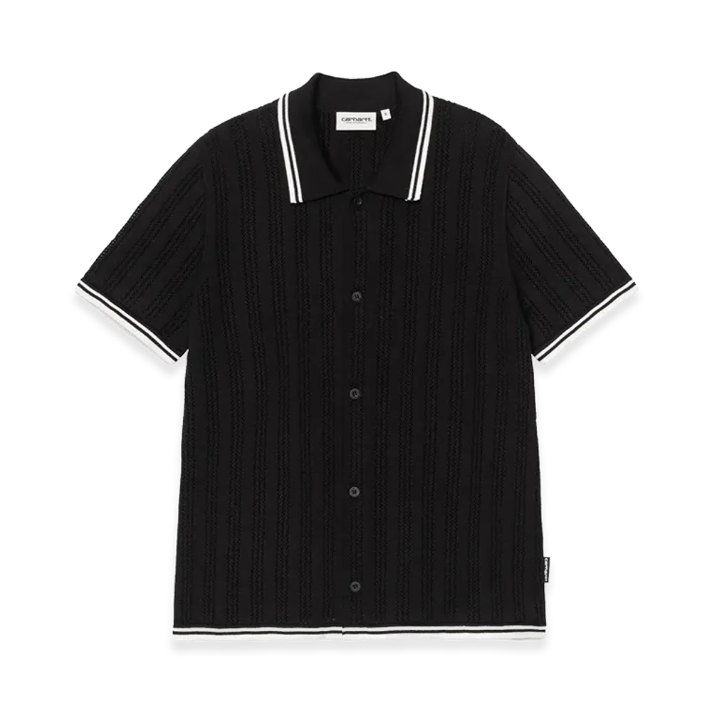 Carhartt WIP Women's S/S Ramsey Knit Shirt "Black"